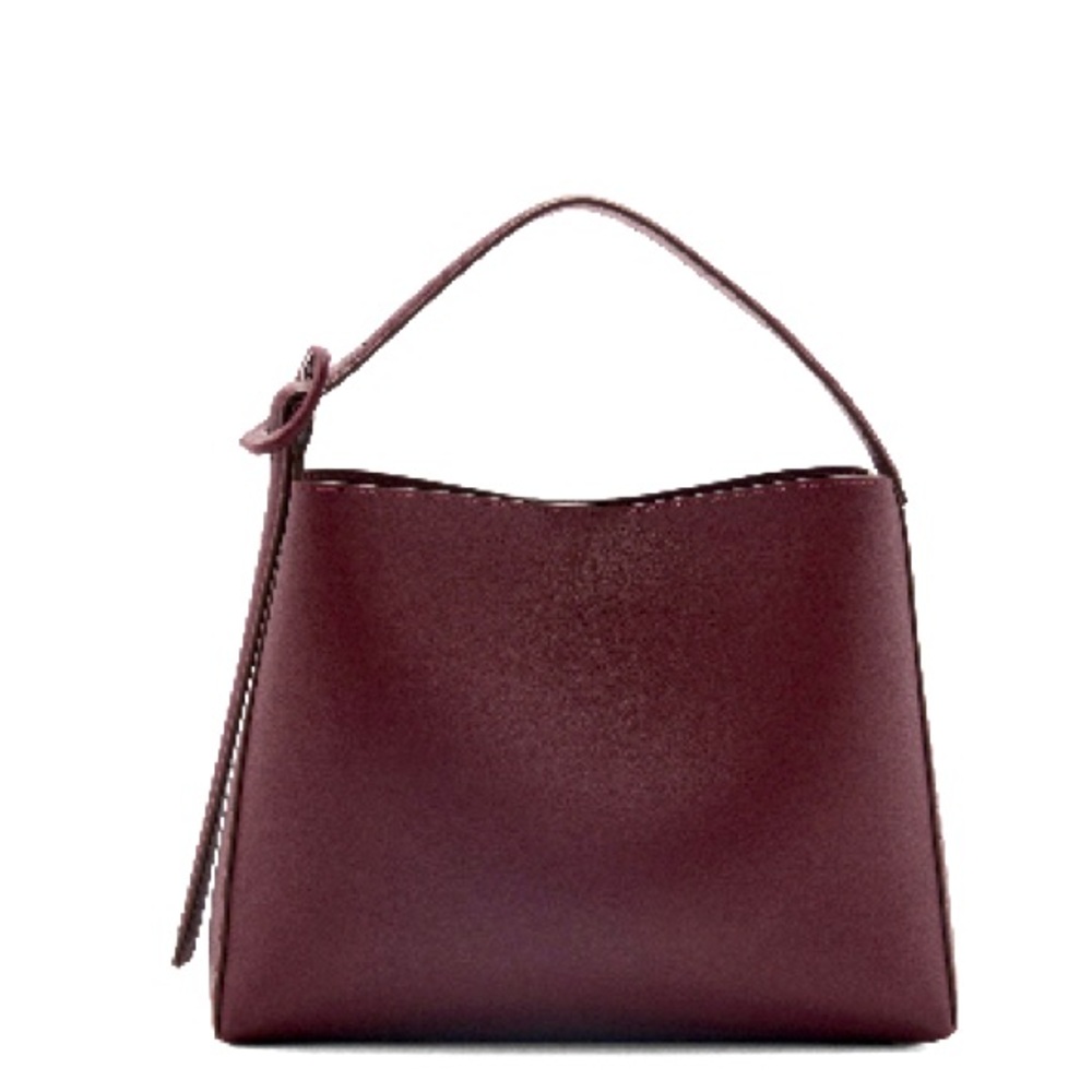 Mango  Buckle Detail Shopper Tote